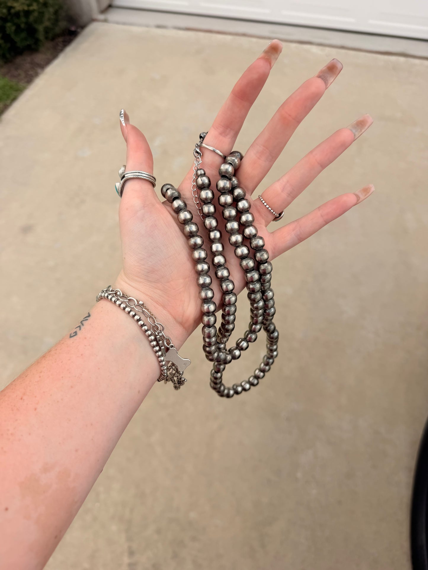 Make your own! German Silver Necklace