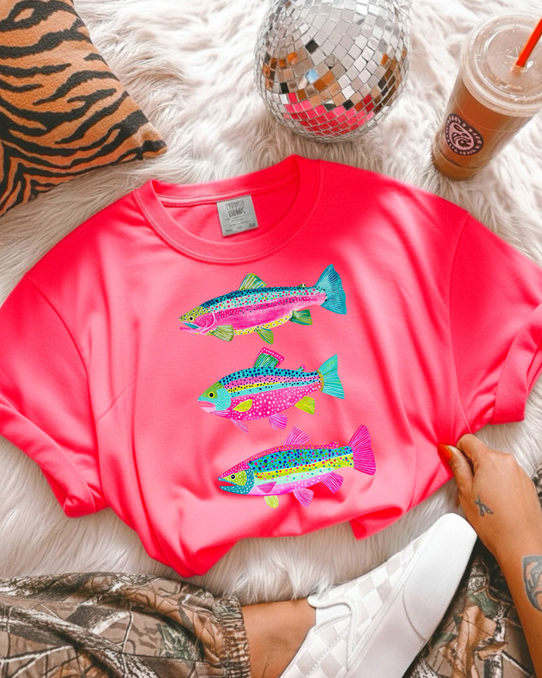 The Trio Fish Tee